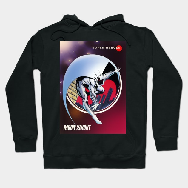 Moon Knight Hoodie by Psychosis Media